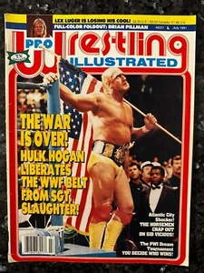 Pro Wrestling Illustrated PWI - July 1991 - Brian Pillman Poster - Picture 1 of 3