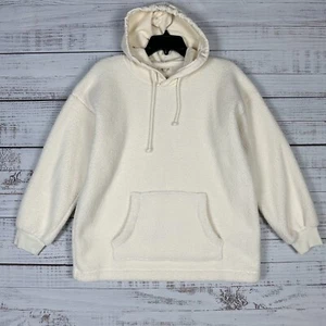 Madewell Suéter (Re)ourced Polar Manga Burbuja Sudadera con Capucha PEQUEÑA Nc609 - Imagen 1 de 11
