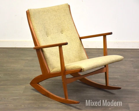 Danish Modern Teak Rocking Chair Cover
