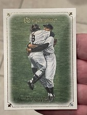 Don Larsen 2007 UD Masterpieces Baseball Card #7 New York Yankees