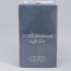 D & G BLEU CLAIR par Dolce & Gabbana 1,3 oz authentique EAU DE TOILETTE POUR HOMME 