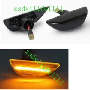 2x For Buick Encore 2013-17 LH RH Signal Turn Lamp Black Cover Running LED Light - Foto 1 di 1