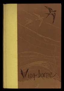 WING BORNE by Gwen Frostic * 1967 Benzonia Michigan Hardcover - Art & Poetry - Picture 1 of 8