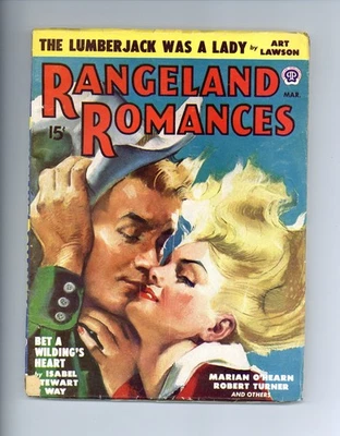 Rangeland Romances Pulp Mar 1949 Vol. 43 #2 VG Foto 1 de 3