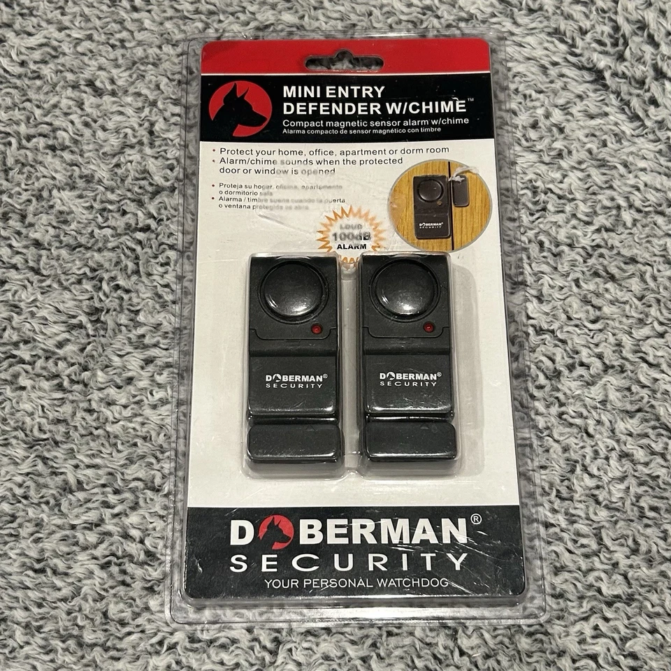Doberman Security Mini Entry Defender W/Chime Model SE-0129 Factory Sealed - Image 1 of 2