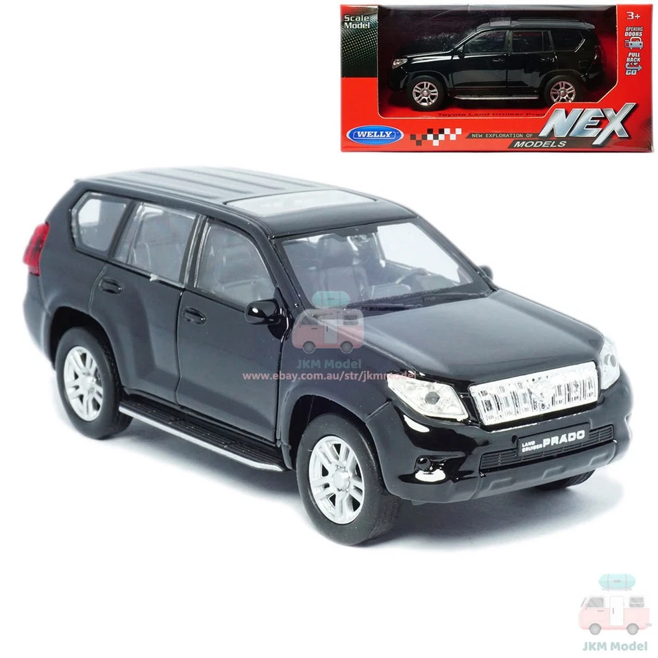1:41 Toyota Land Cruiser Prado ORV Modelo Coche Diecast Juguete Vehículo Colección Regalo Foto 1 de 4