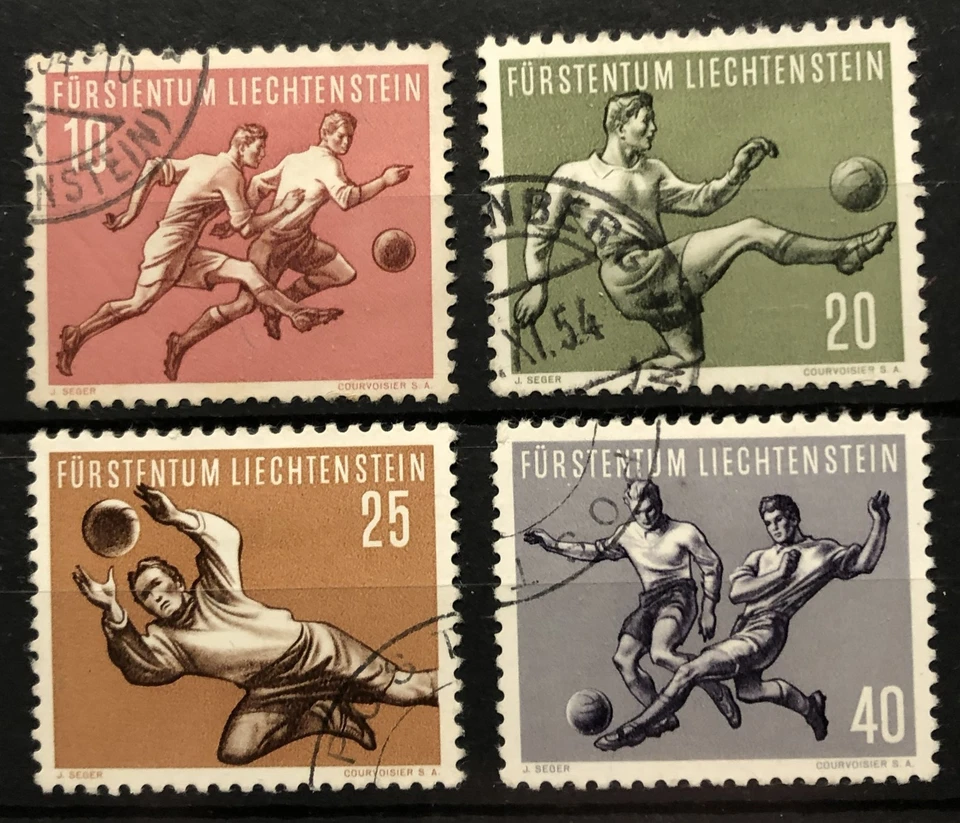 Liechtenstein 277-280 usado - Scott Cat. $41,30 Foto 1 de 1