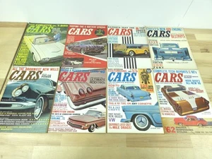 VINTAGE HI-PERFORMANCE CARS 1961 MAGAZINE LOT OF 8 DRAG RACING RARE - Picture 1 of 19