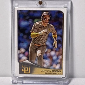 Jackson Merrill 2025 Topps Flagship Collection #83 San Diego Padres - Bild 1 von 2