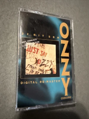 Ozzy Osbourne Just Say Ozzy Digital Re-Master 22 Bit SBM Cassette Tape - Image 1 of 4