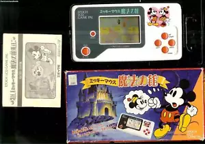 CASIO EPOCH DISNEY MICKEY MOUSE MINNIE ELECTRONIC HANDHELD LCD VINTAGE ARCADE - Picture 1 of 1