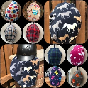 FLEECE RIDING HAT BAG ( ONE SIZE ) - Picture 1 of 41