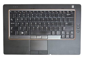 DELL LATITUDE E6420 PALMREST W/ TOUCHPAD KEYBOARD LAPTOP 0HRJ2F