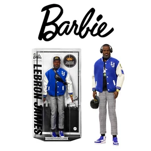 LeBron James Kenbassadors Ken Doll byBarbie Signature Collectible With Jacket - Picture 1 of 9