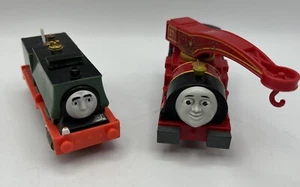 Thomas & Friends - Trackmaster Train Engine - Samson & Harvey - Mattel 2013 - Imagen 1 de 5