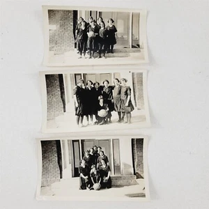 3 Vintage Photos 1923 PHS Portland OR High School Girls Basketball Team Pictures - Imagen 1 de 5