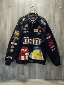 Elliott Sadler M&Ms Nascar Racing Jacket #38 JH Design 3XL XXXL - Picture 1 of 15