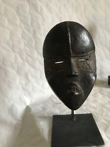 masque DEANGLE -DAN- Cote d'Ivoire-24cm- avec support