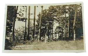 1927 Camp Bryn Afon Rhinelander, Wisconsin RPPC Photo By Parfitt Postcard (P28) - Picture 1 of 7