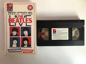 The Beatles VHS Tape Live 1964 All You Need Is Love 12 Classics Tracks - Photo 1/4