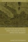 EU Asylum Procedures and the Right to an Effective Remedy by Marcelle Reneman (E