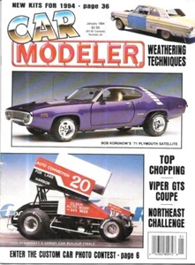 Car Modeler 23 1994 resina intemperie óxido corte víbora sprint coche Plymouth - Imagen 1 de 9