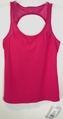 Sutiã novo com etiquetas Fabletics regata Carlsbad feminino 18-20 XXL rosa umidade pavio prateleira - Imagem 1 de 4