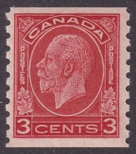 MATT'S STAMPS CANADA SCOTT #207 KING GEORGE V 3-CENT ISSUE OF 1933, MNH, CV$35 - Picture 1 of 2