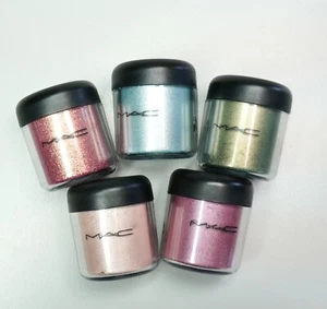 Set of 5 MAC Pigment Colour Powder Loose Eyeshadow Jumbo Jar 7.5 G 0.26 Ounce - Picture 1 of 4