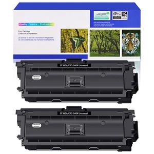 2 PACK CF360A Toner Cartridge for HP 508A Color Laserjet M552dn M553dn MFP M577z - Afbeelding 1 van 24