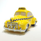Dept 56 1987 Taxi Cab Original Snow Village Accessories #51063 Yellow Retired