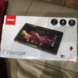 RCA 7 Voyager Quad Core Android Tablet BLACK . New in box unopened. - Picture 1 of 4