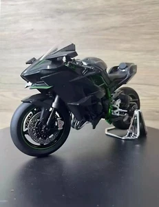 Kawasaki Ninja H2R alloy model Motorcycle Black 1: 9 - Picture 1 of 3