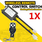 Wireless Remote Control On/off Strobe Switch For Led Work Light Bar Pod Offroad