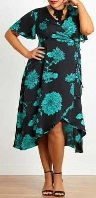 TS TAKING SHAPE plus size XXS / 12 Bridget Dress & Slip chic flowy NWT rrp$170! - image 1 of 3