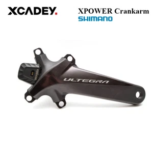 Xcadey X-Power Power Meter Crank Arm Shimano Ultegra R8100 105 5800 Ant+ Garmin - Picture 1 of 15