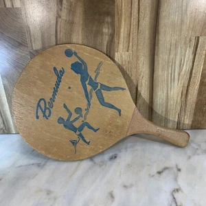 1 Vintage Bermuda Beach Paddle Ball Games - Picture 1 of 5