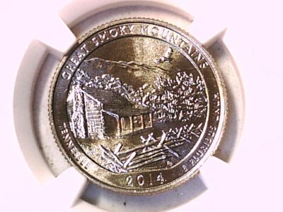 Great Smoky Mountains 2014 D Washington Quarter NGC MS 67 NP 3914459-016 - Image 1 of 3
