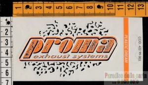 ADESIVO STICKER VINTAGE - PROMA MOTO ACCESSOIRES FRANCE, EXHAUST SYSTEMS (C) - Bild 1 von 1