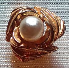 SPHINX Ohrclips  mit der Nummer E 670 vergoldet, mit Perlen