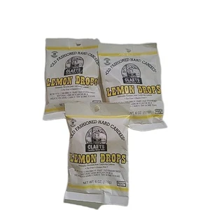 (3) Claey's Lemon Drops Old Fashion Hard Candy 3 bags (6oz ea.) - Imagen 1 de 2