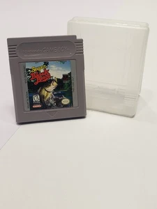 Super Black Bass Nintendo Game Boy With Storage Case Pre Owned Rated Everyone - Picture 1 of 7