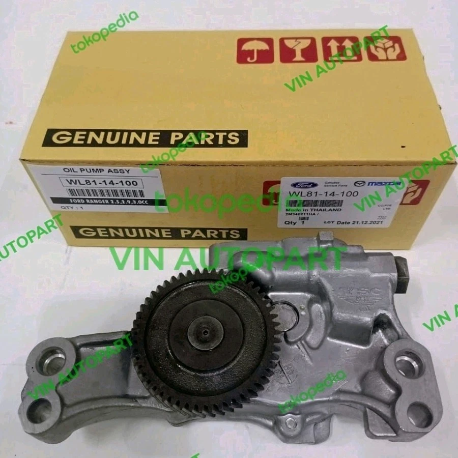 OEM Engine Oil Pump Assy Fits For 2.5L 2.9L 3.0L Ford Ranger 1995-2011 WL8114100 - Image 1 of 1