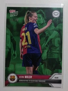 Topps NOW UWCL 2024-25 - Card 006 - Keira Walsh - FC Barcelona - LIMITED - Picture 1 of 1