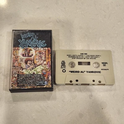 Странный Эл Янкович одноименный первый альбом кассетная лента стерео 1983 комедия - Изображение 1 из 2