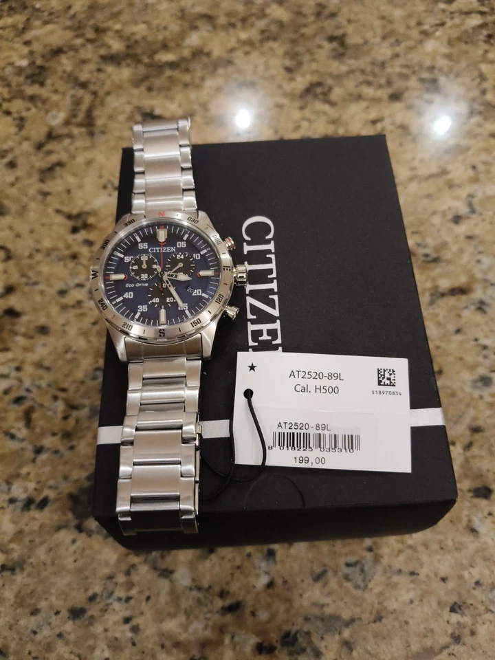 Orologio Citizen Uomo outdoor in Acciaio AT2520-89L