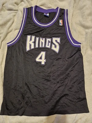 Camiseta De Colección Años 90 Chris Webber Sacramento Kings Talla Niños Grande NBA Auténtica  Foto 1 de 4