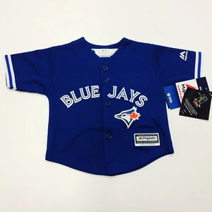 MAJESTIC TORONTO BLUE JAYS JOSH DONALDSON OFFIZIELLES COOLES BASE TRIKOT - ROYAL NEU - Bild 1 von 2