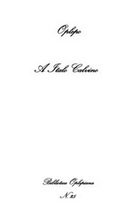 A Italo Calvino di Oplepo, 2018, In Riga Edition - Bild 1 von 1