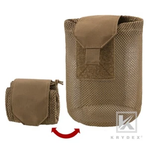 KRYDEX Tactical Mesh Dump Drop Beutel Magazin Recycling MOLLE/GÜRTEL Kojote braun - Bild 1 von 21